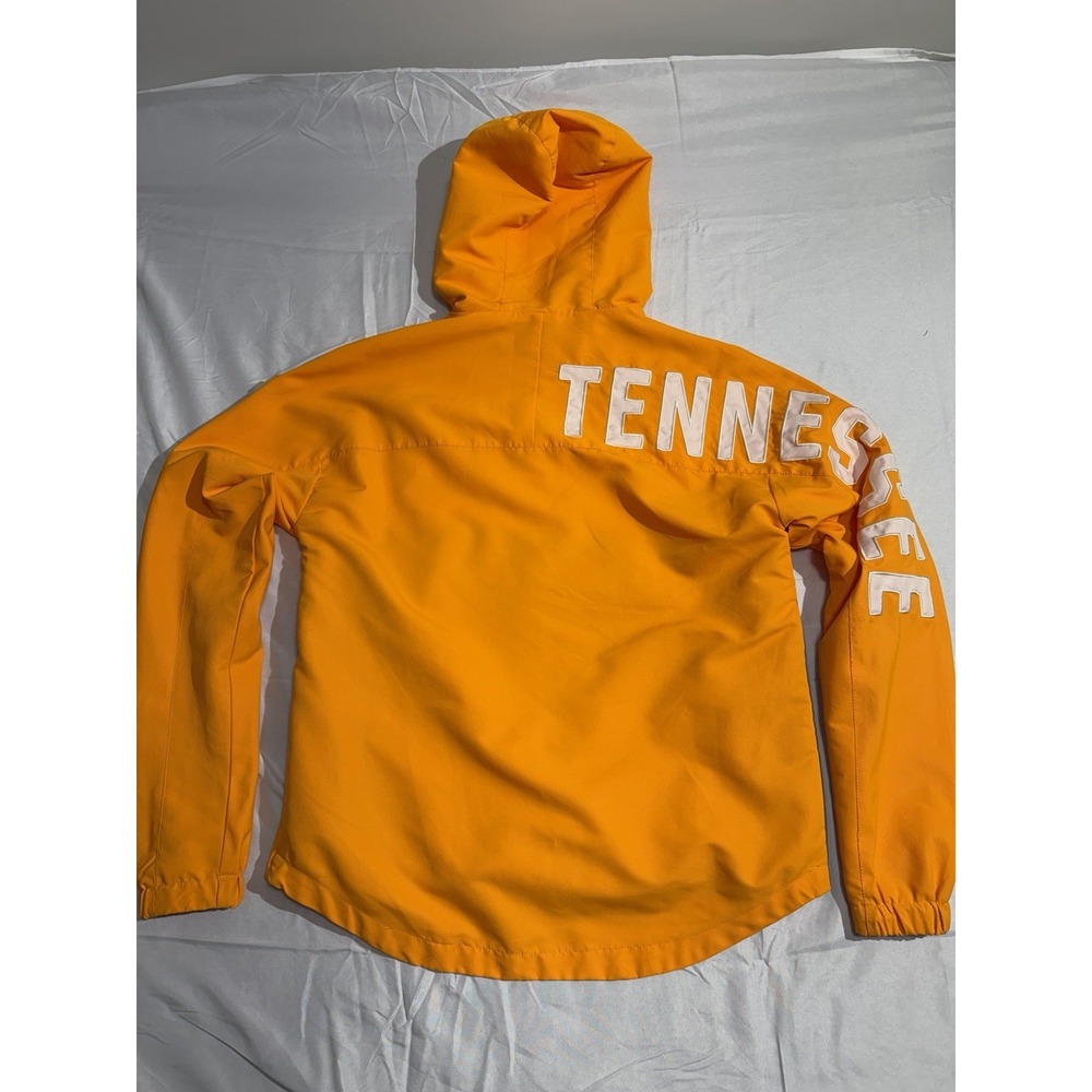 Tennessee Volunteers Colosseum Reloaded Anorak Half Zip Jacket Orange Gray SMALL - Picture 6 of 10